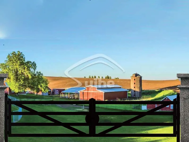 Farm metal driveway gate -TM18NCB