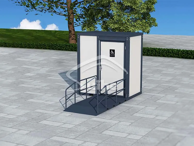 Disabled Portable toilet(double toilet amendment)