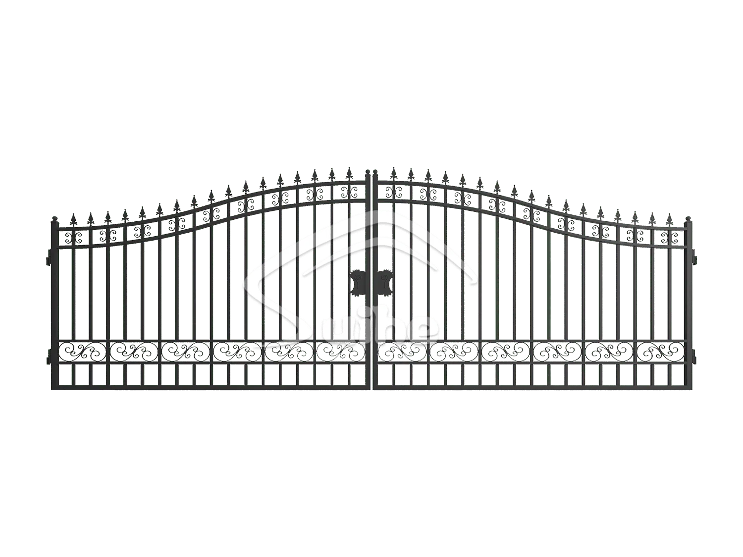 20ft Bi-Parting Iron Gate