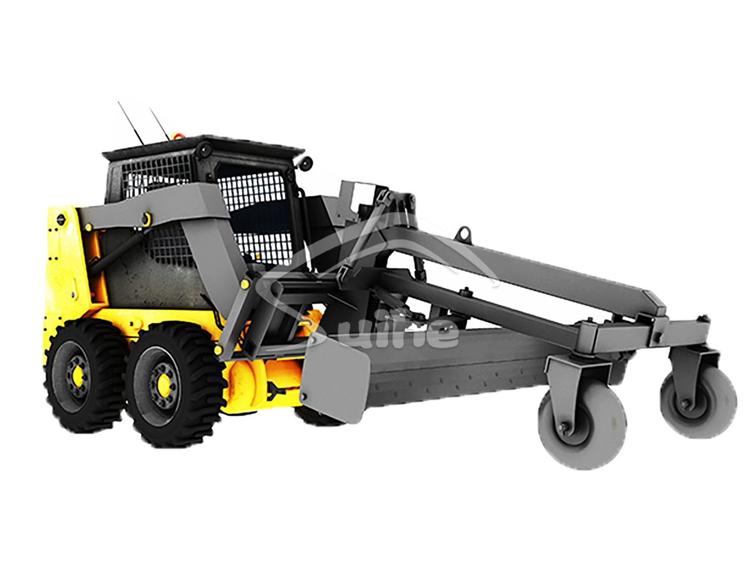 Skid steer grader