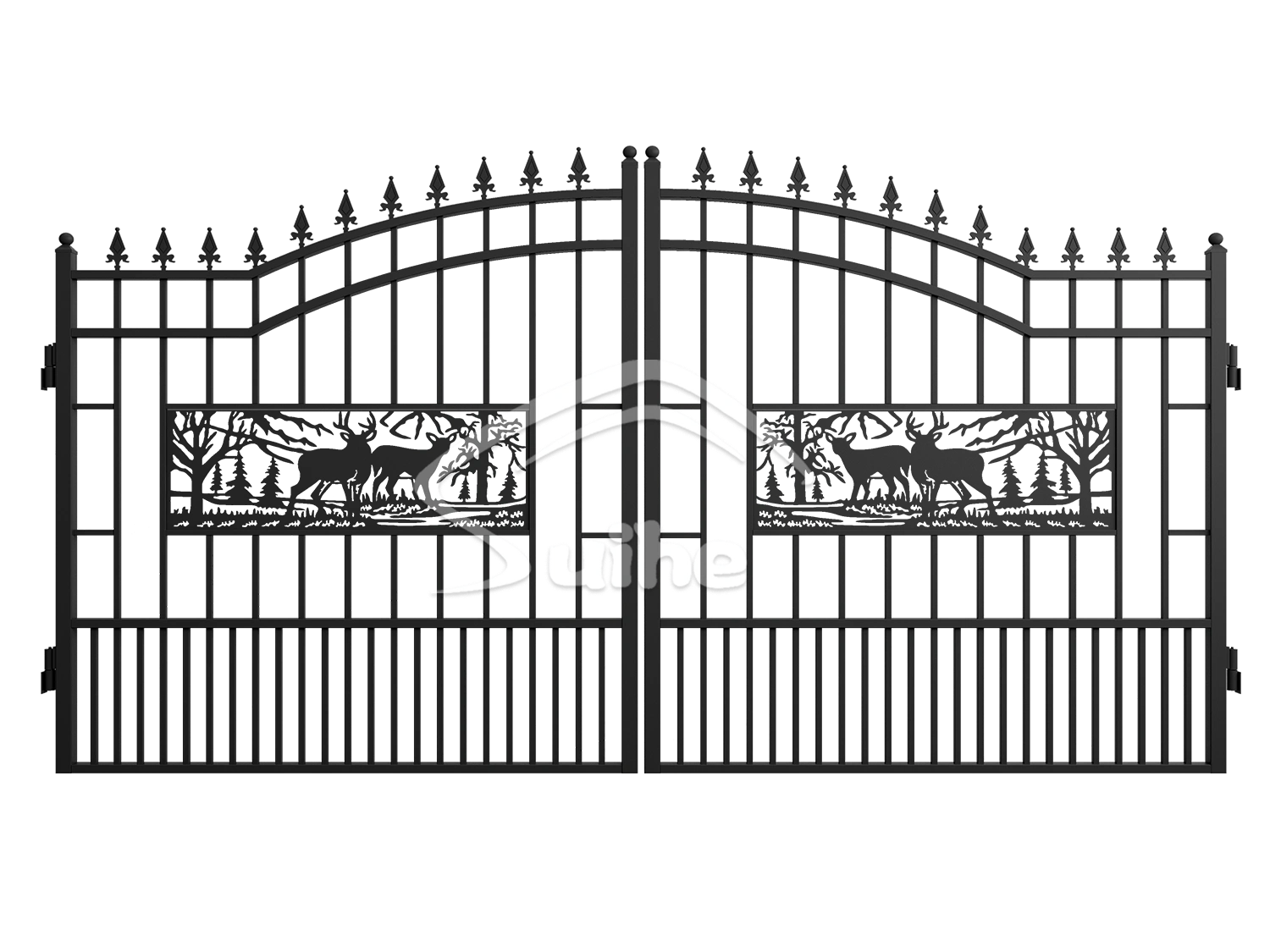 12 FT IRON GATE - 025-02-12(7-034B01