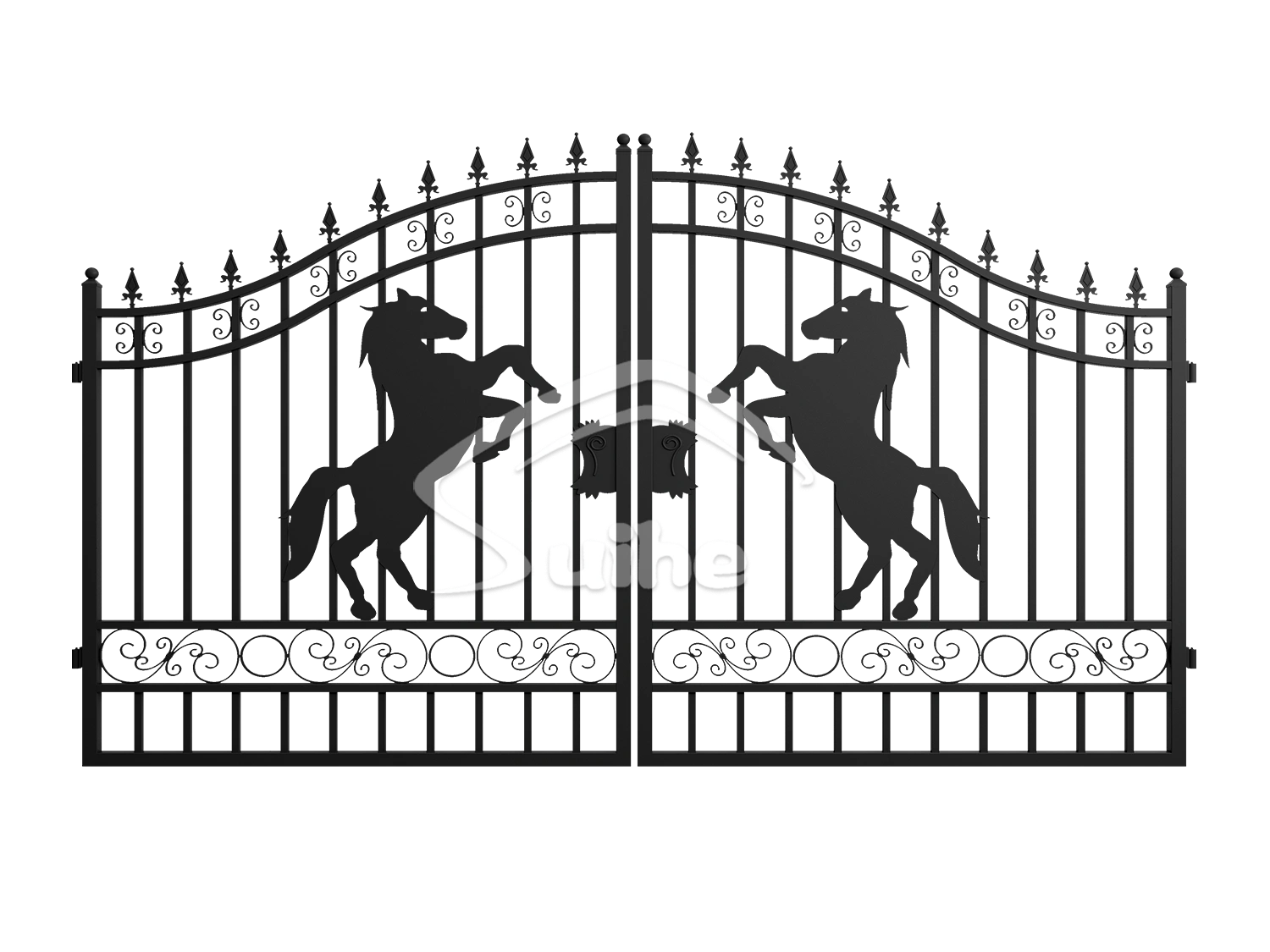 12 FT IRON GATE - TM12-DMES