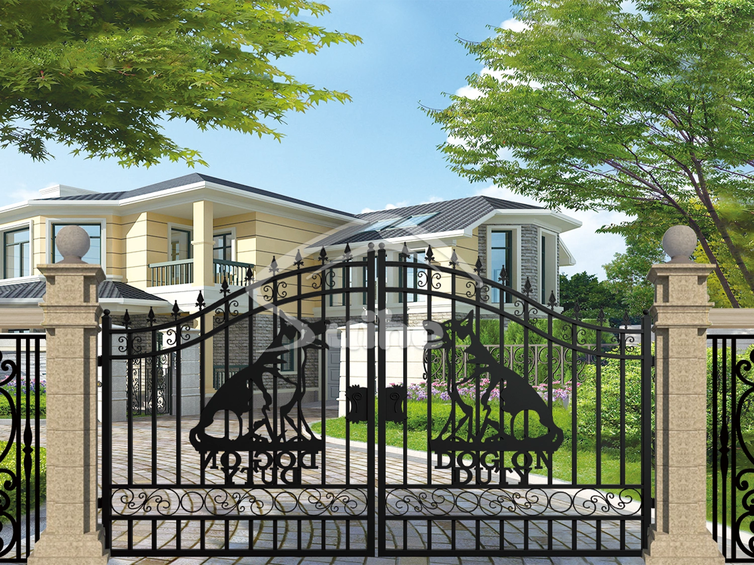 12 FT IRON GATE - TM12-GKFS