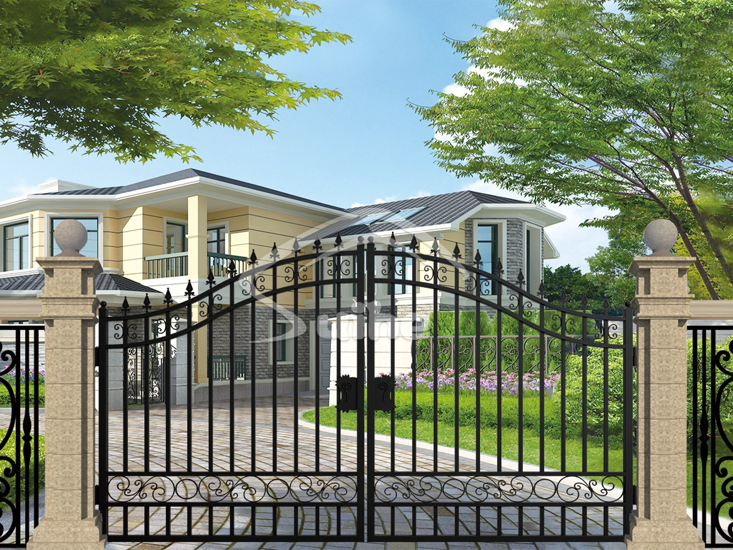 12 FT IRON GATE - TM12-PTAS