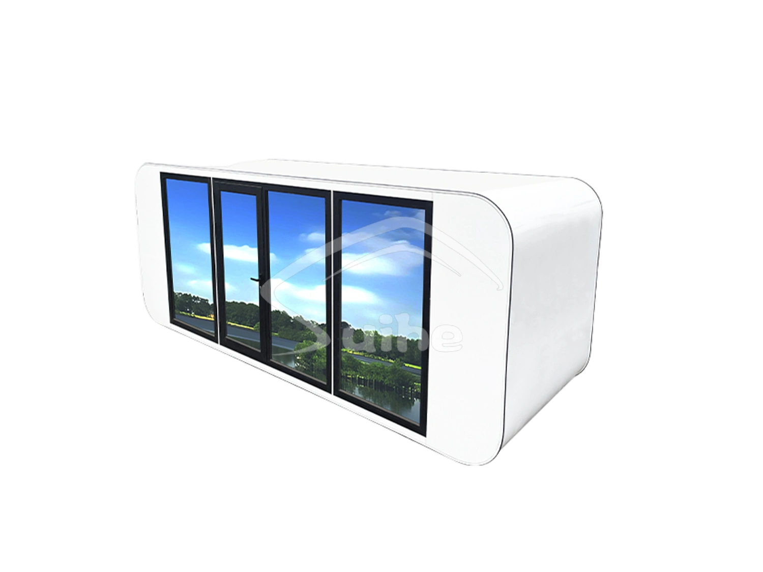 Prefab Tiny Cube   20FT With Washroom-B