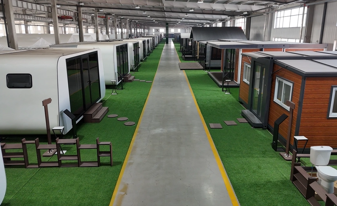 SHOW ROOM OF THE PREFAB HOUSE