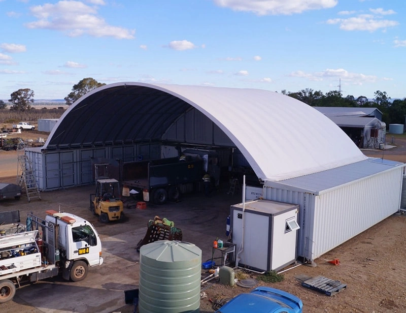 Why container mounted shelter