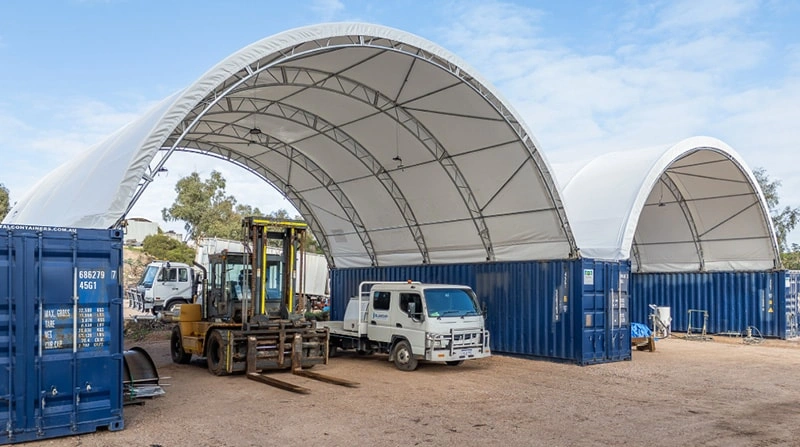 Why container mounted shelter